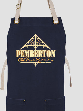 Old House Restoration : Printed Canvas Work Aprons