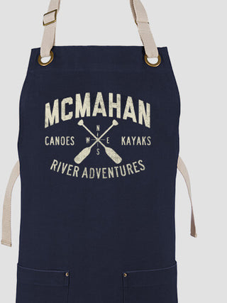 River Adventures : Printed Canvas Work Aprons