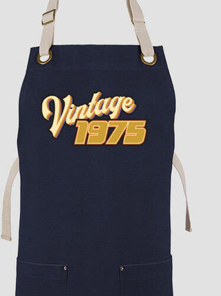 Vintage : Printed Canvas Work Aprons