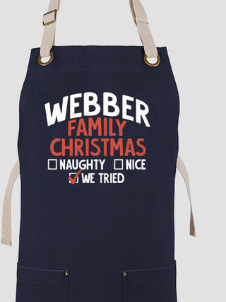 We Tried : Printed Canvas Work Aprons
