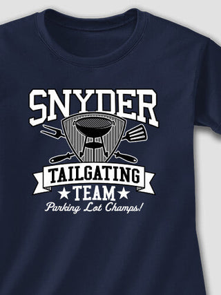 Tailgating Team : Adult Ladies Fitted T-Shirt