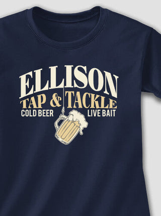 Tap and Tackle : Adult Ladies Fitted T-Shirt