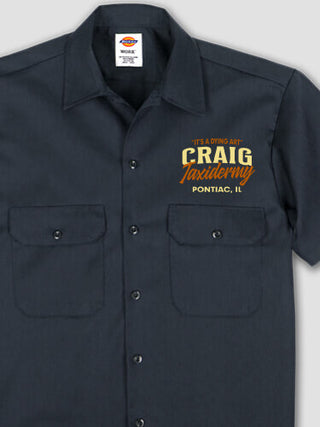 Taxidermy : Embroidered Work Shirts