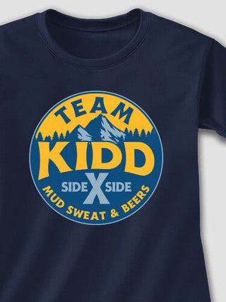 Team Side By Side : Adult Ladies Fitted T-Shirt