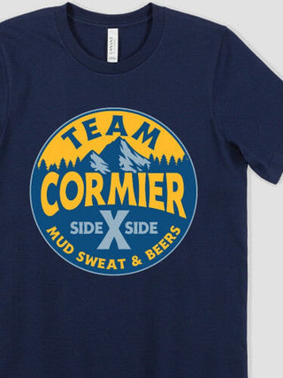 Team Side By Side : Premium Printed T-Shirts