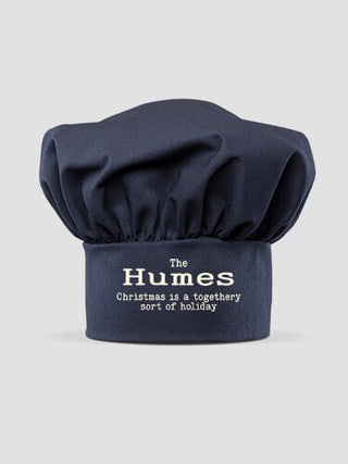 Togethery Holiday : Embroidered Chef Hat