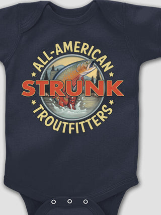 Troutfitters : Printed Baby Bodysuits