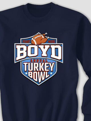 Turkey Bowl : Printed Sweatshirts