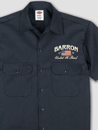 United We Stand : Embroidered Work Shirts
