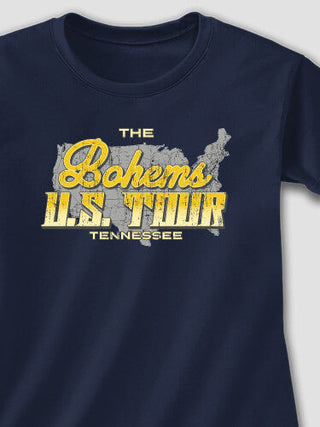 U.S. Tour : Adult Ladies Fitted T-Shirt