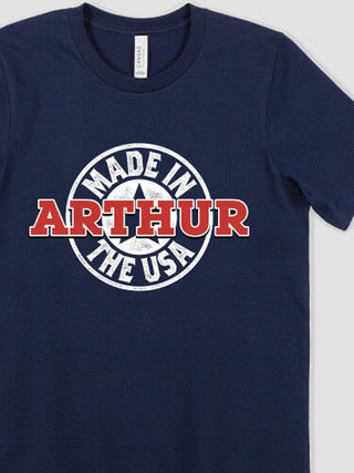 USA Stamp : Premium Printed T-Shirts