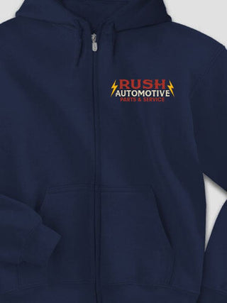 Vintage Automotive : Embroidered Zip Hoodies