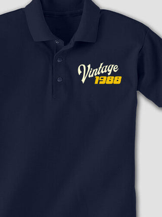 Vintage : Embroidered Polo Shirts