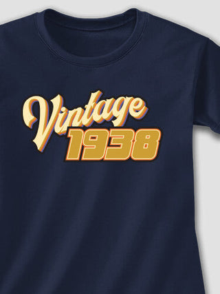 Vintage : Adult Ladies Fitted T-Shirt