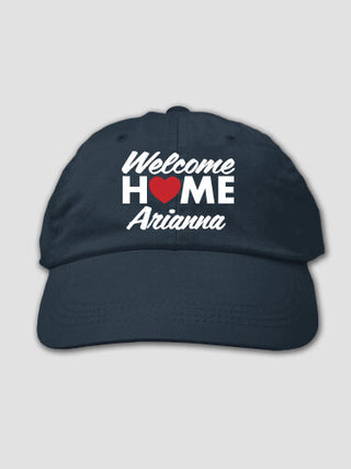 Welcome Home Heart : Embroidered Baseball Hats
