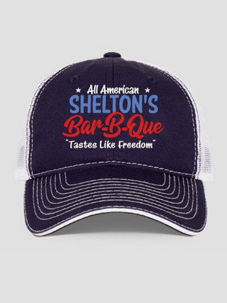 All American BBQ : Embroidered Trucker Hats