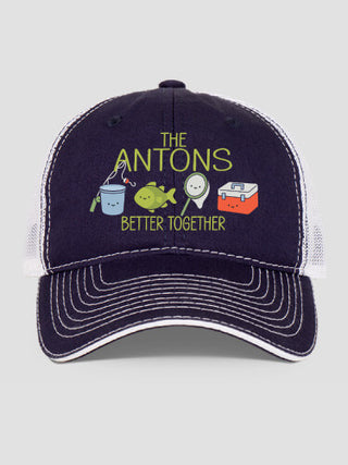 Better Together Fishing : Embroidered Trucker Hats