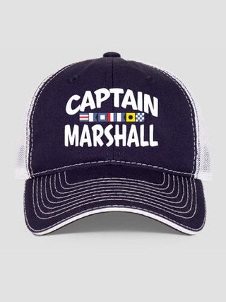 Captain : Embroidered Trucker Hats