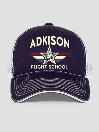 Flight School : Embroidered Trucker Hats