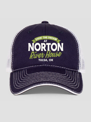 Livin' The Dream River House : Embroidered Trucker Hats