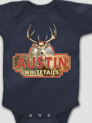 Whitetails : Printed Baby Bodysuits