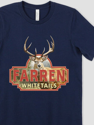 Whitetails : Premium Printed T-Shirts