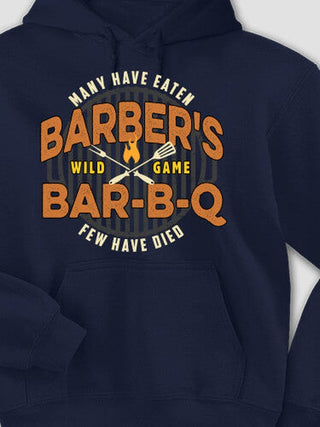 Wild Game Few Have Died BBQ : Printed Hoodies