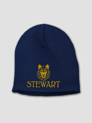 Wolf : Embroidered Beanies