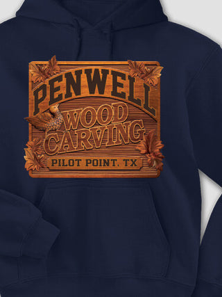 Wood Carving : Printed Hoodies