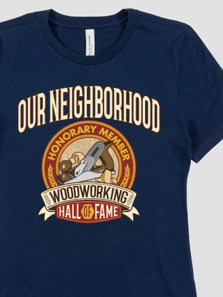 Woodworking Hall Of Fame : Premium Ladies T-Shirts