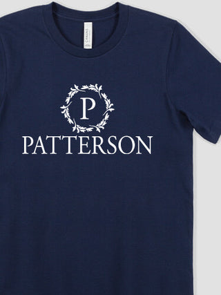 Wreath Monogram : Printed T-Shirts