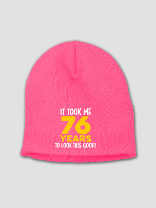 It Took Years : Embroidered Beanies