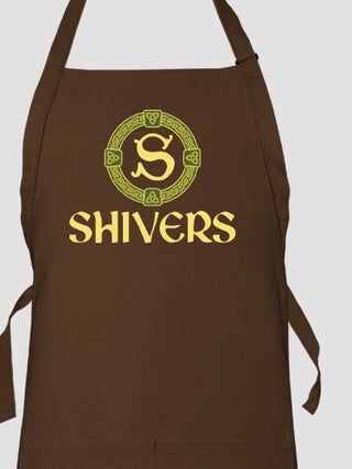 Celtic Wreath Monogram : Printed Aprons