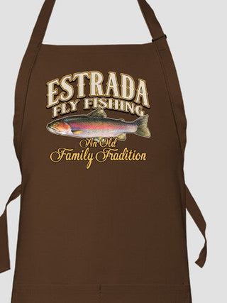 Fly Fishing Family Tradition : Printed Aprons