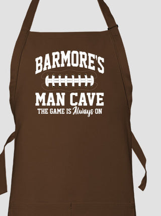Football Man Cave : Printed Aprons