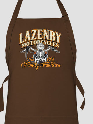 Motorcycle Family Tradition : Printed Aprons