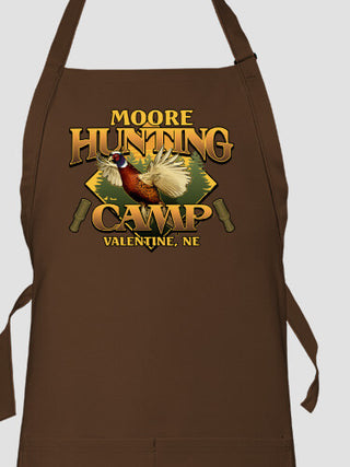 Pheasant Hunting Camp : Printed Aprons