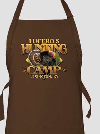 Turkey Hunting Camp : Printed Aprons