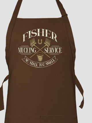 Vintage Mucking Service : Printed Aprons