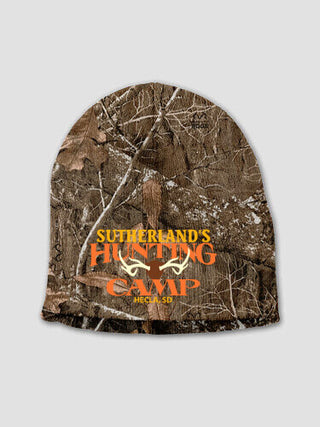 Deer Hunting Camp : Embroidered Beanies