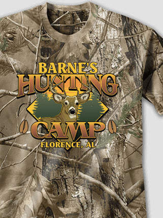 Deer Hunting Camp : Printed T-Shirts