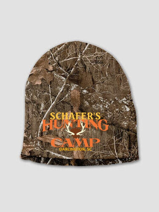 Elk Hunting Camp : Embroidered Beanies