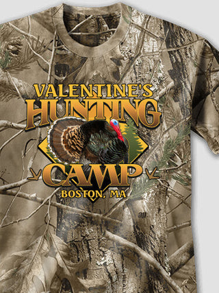 Turkey Hunting Camp : Printed T-Shirts