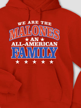 All American : Printed Hoodies