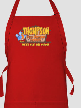 Bird Feeding Service : Printed Aprons