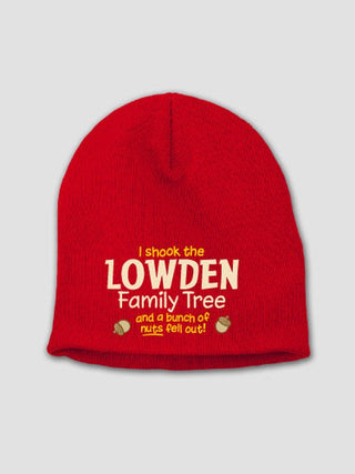 Bunch Of Nuts : Embroidered Beanies