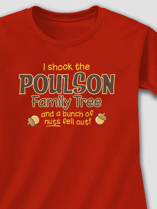 Bunch Of Nuts : Adult Ladies Fitted T-Shirt
