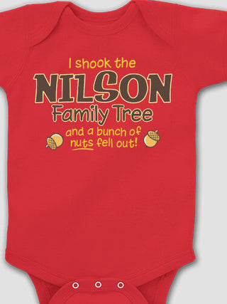 Bunch Of Nuts : Printed Baby Bodysuits