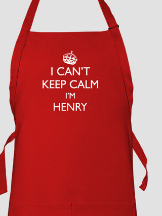 Can't Keep Calm : Printed Aprons