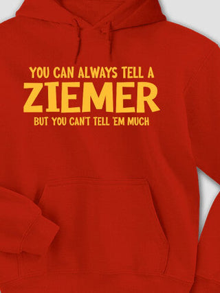 Can't Tell 'Em Much : Printed Hoodies